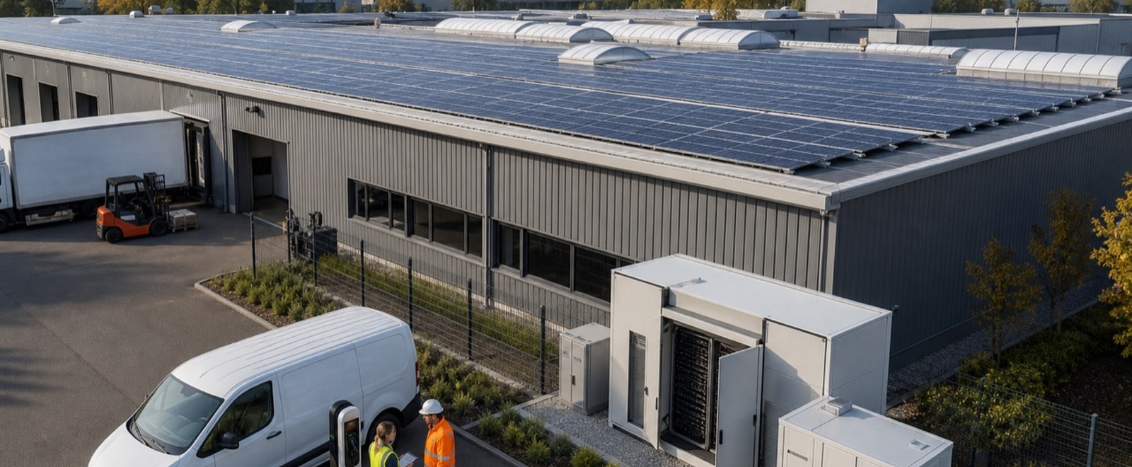 JA Smart Energy supports grid connection of industrial park PV project